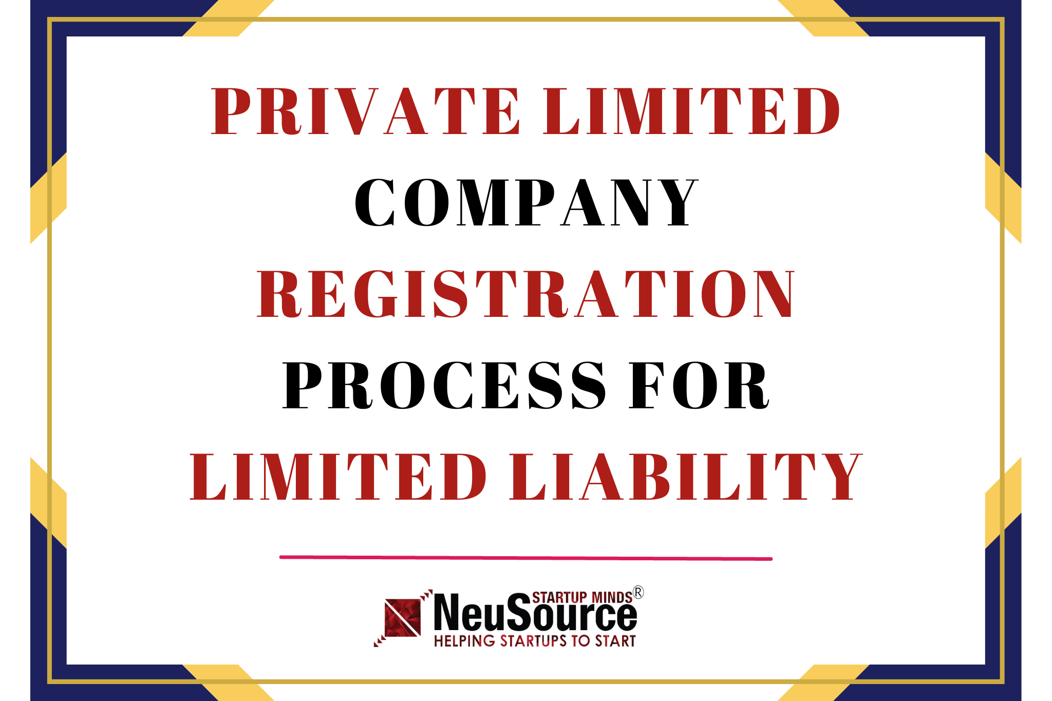 Private Limited Company Registration Process For Limited Liability   3575 